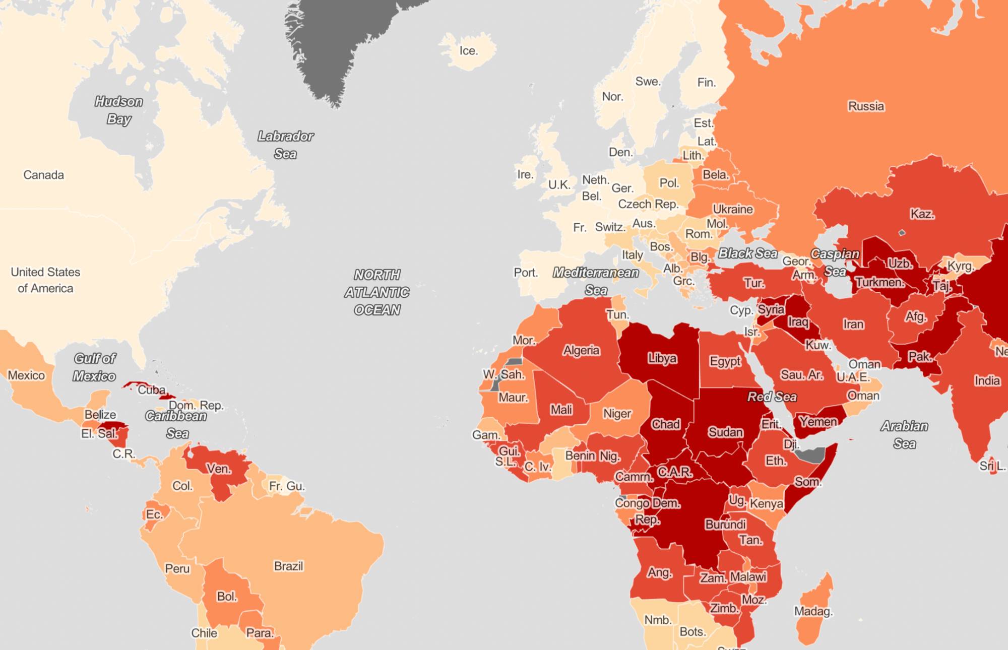 Global Civil Discourse Map